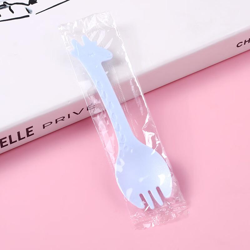 Disposable Giraffe Spoons (100-Pack)