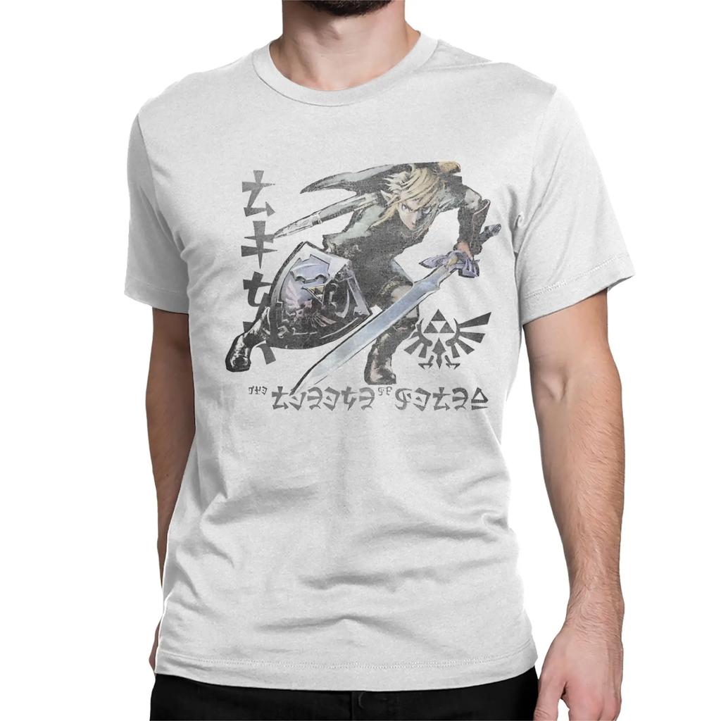 Unisex Unisexs The Wind Waker Link Hero Patch Zeldas Legend T Shirt 100 Cotton Clothing Round Neck Tees Plus Size Tshirts