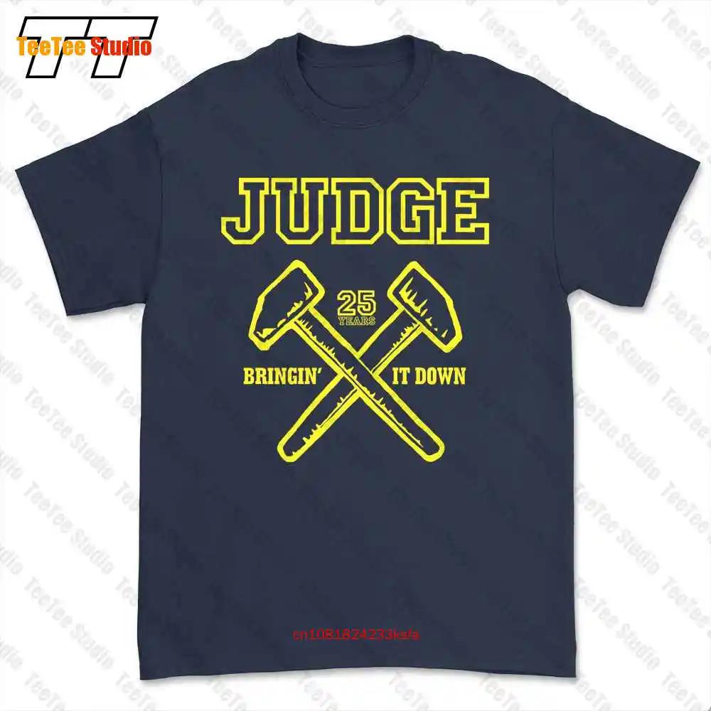 

Judge Bringin It Down 25 Anniversary Hardcore Nyc Hardcore Tshirt Tee 731P L