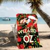 Beach Towel with The Wizard of Oz Pattern - Soft,absorbent,machine Washable Lightweight&Modern,swimming,Travel Essentials