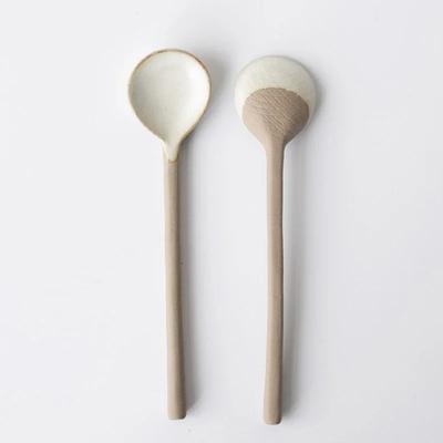 4,5 pollici Ceramica Stoneware Caffè Ceramica Vintage Manico Lungo Yogurt Latte Mescolando Tè Pomeridiano Tè Piccolo