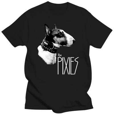 Lectro Herren Das Pixies Amerikanische Rockband T-Shirt Kurzarm T-Shirt Lustiger Druck Top Tee Schwarzer Stil Übergröße