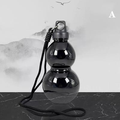 750Ml Gourd Water Bottle Large Capacity Water Gourd Kettle Chinese Retro Style Leakproof Water Jug For Outdoor Sport