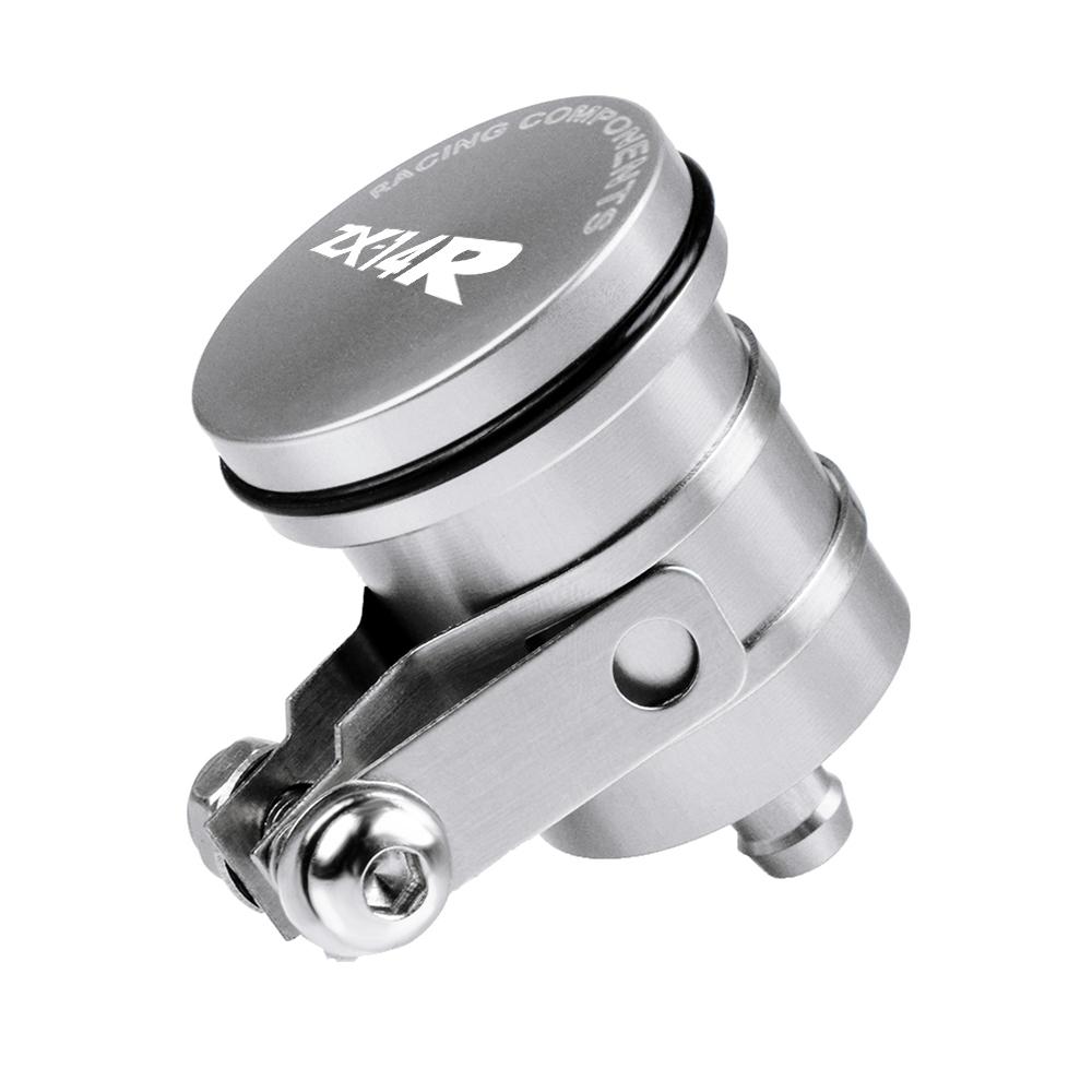 Universal Motorcycle Brake Fluid Reservoir Clutch Tank Oil Fluid Cup FOR KAWASAKI ZX14R ZX-14R ZX14 R 2006 2007 2008