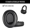 1 Pair Replacement Ear Pads for Sony WH-XB910N XB910N Headphones, Protein Leather, Memory Foam Pads with Mesh