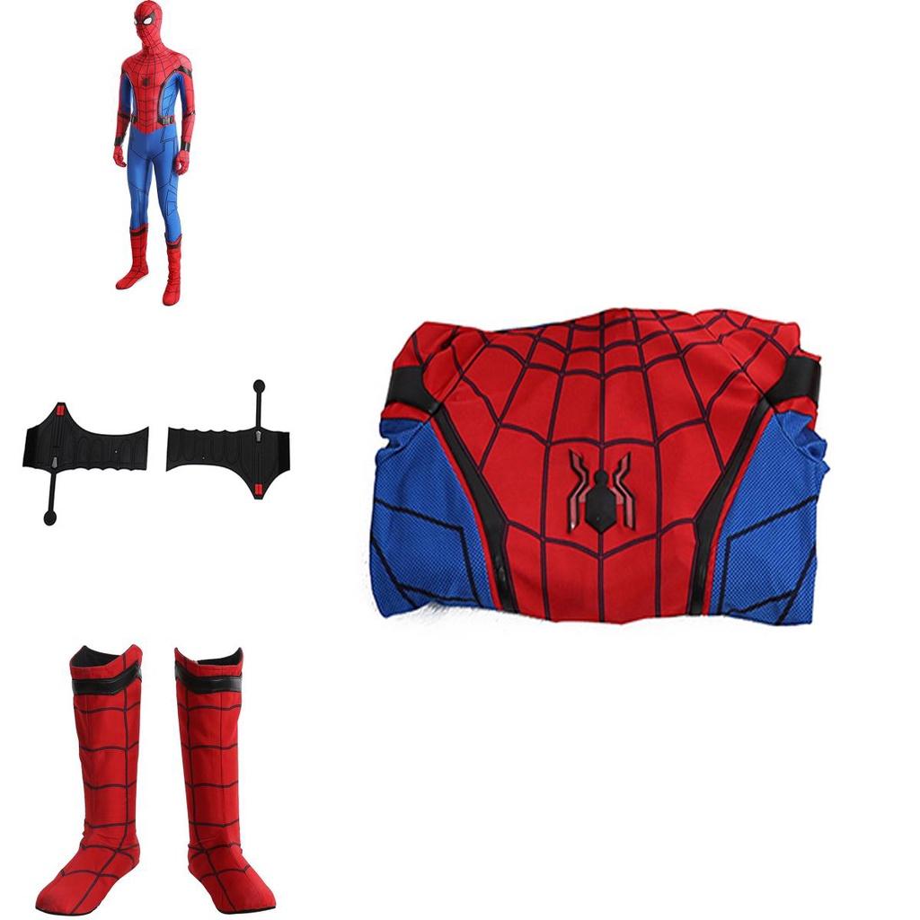 Stunning Spiderman Homecoming Cosplay Costume With Exquisite 3d Printed Design