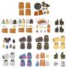 Hand-Working Sewing Thimble, Leathers Coin Finger Protectors, Sewing Thimble Rings Adjustable Metal Finger Shield Rings,