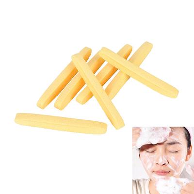 12Pcs Compressed Facial Cleaning Wash Puff Sponge Stick Face Cleansing Pad