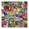 100 Music-Themed Graffiti Stickers for Motorcycles, Cars, Skateboards, and Notebooks - Waterproof and Decorative