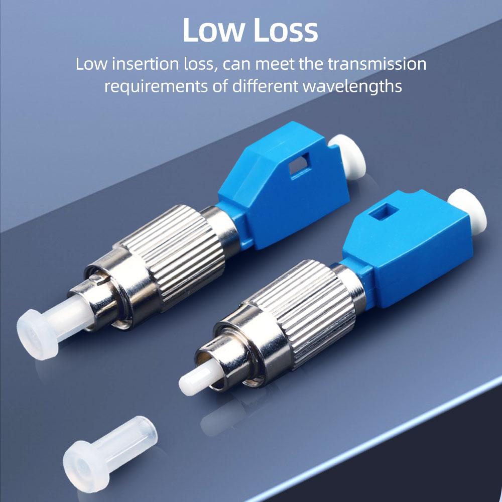 Visual Fault Locator   Adapter   Optic Connector SC Male To LC Female Optical   Adapter Stable Performance Low Loss