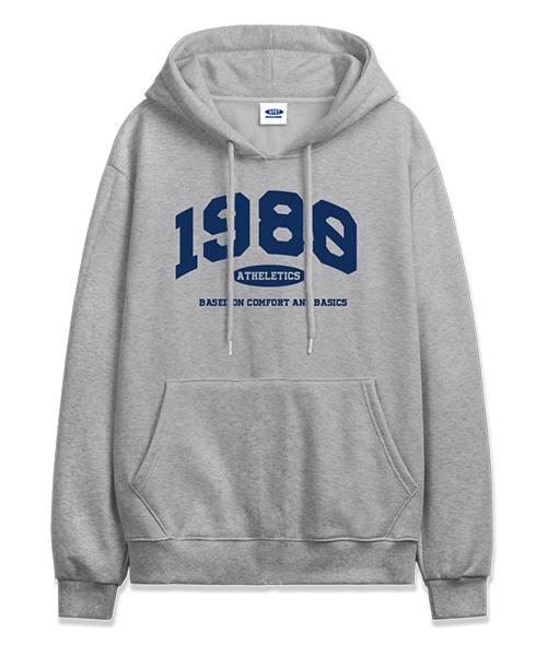 Entity [Fleece Lined] 1980Number Hoodie [Gray] Noib_0017_Gray (Fleece-Lined)/2Xl