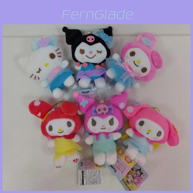 Peluche Sanrio My Melody e Kuromi con Imbottitura in Cotone PP per Collezionisti e Bambini
