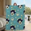 Genshin Impact Venti Printed Comfortable and Soft Sofa Living Room Bedroom Plush Blanket Suitable for Home Travel and Gifts
