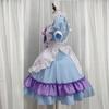 Maid Cospaly Costume Soft Girl Bow, Dress Alice Cosplay Costume