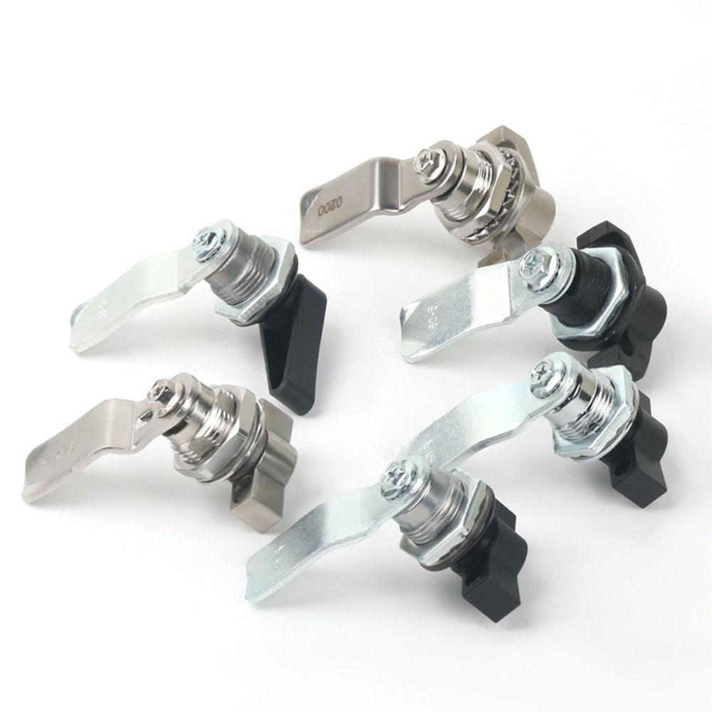 Stainless Steel Distribution Box Tool Lock Keyless Cylindrical Tongue Swivel Lock Industrial Instrument Cabinet Lock