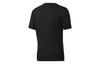 Reebok Drop Shoulder Sleeve T Shirt Unisex Black GV3452
