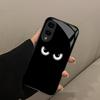 Darkness Eyes Protective Exquisite High-end PhoneCase Glass PhoneCase for Samsung Galaxy S26 S25 S24 S23 S22 S21 FE,Ultra,Plus