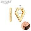925 Silver Ear Needle Fashion Light Luxury Gold hoop earrings Classic Retro Collection earrings for women Jewelry Gift