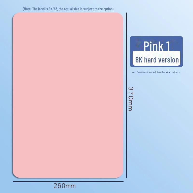 Jerry Multi-Size Writing & Painting Hard Plastic Boards for Students