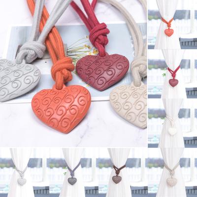 Auspicious Cloud Design Curtain Buckle Tieback Love Heart Holder Accessories