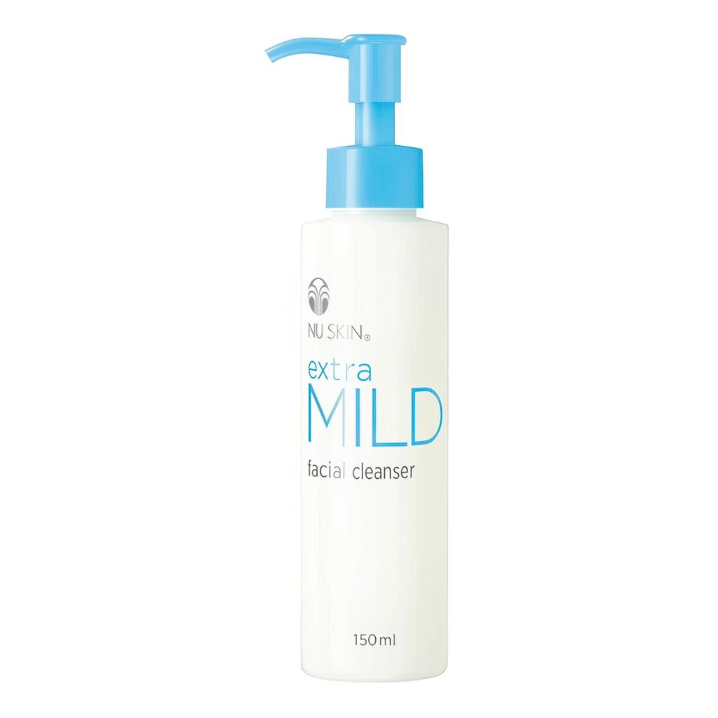 NuSkin Extra Mild Facial Cleanser 150mL For Sensitive Skin Milky Lotion Type Facial Cleanser Hypoallergenic Formula That Preserves Moisture Uses