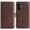 For Oppo Reno13 F 5G Stand Case Calf Texture Leather Wallet Phone Cover