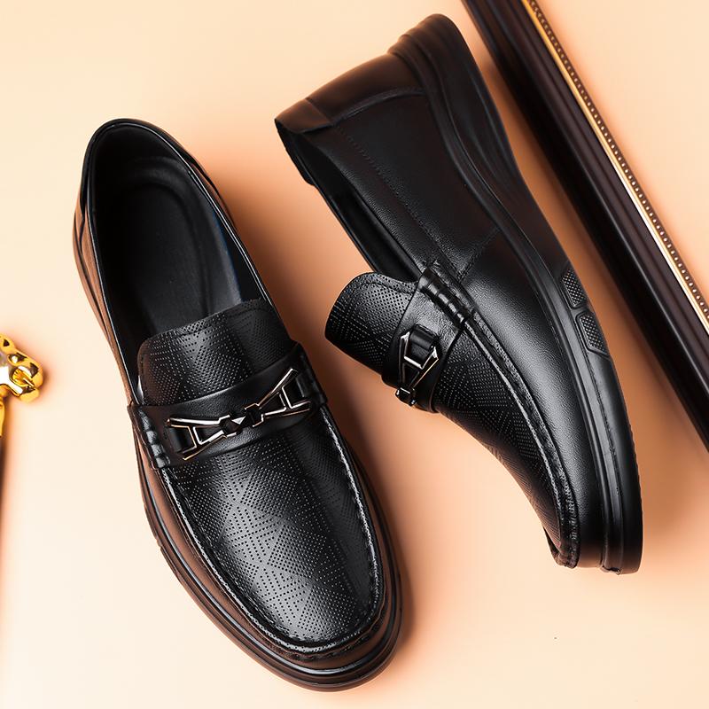 Fashion Sneakers Mens Dress Shoes Retro Male Leather Business Male Baroque Shoes Casual Outdoor Mens Oxford Footwear