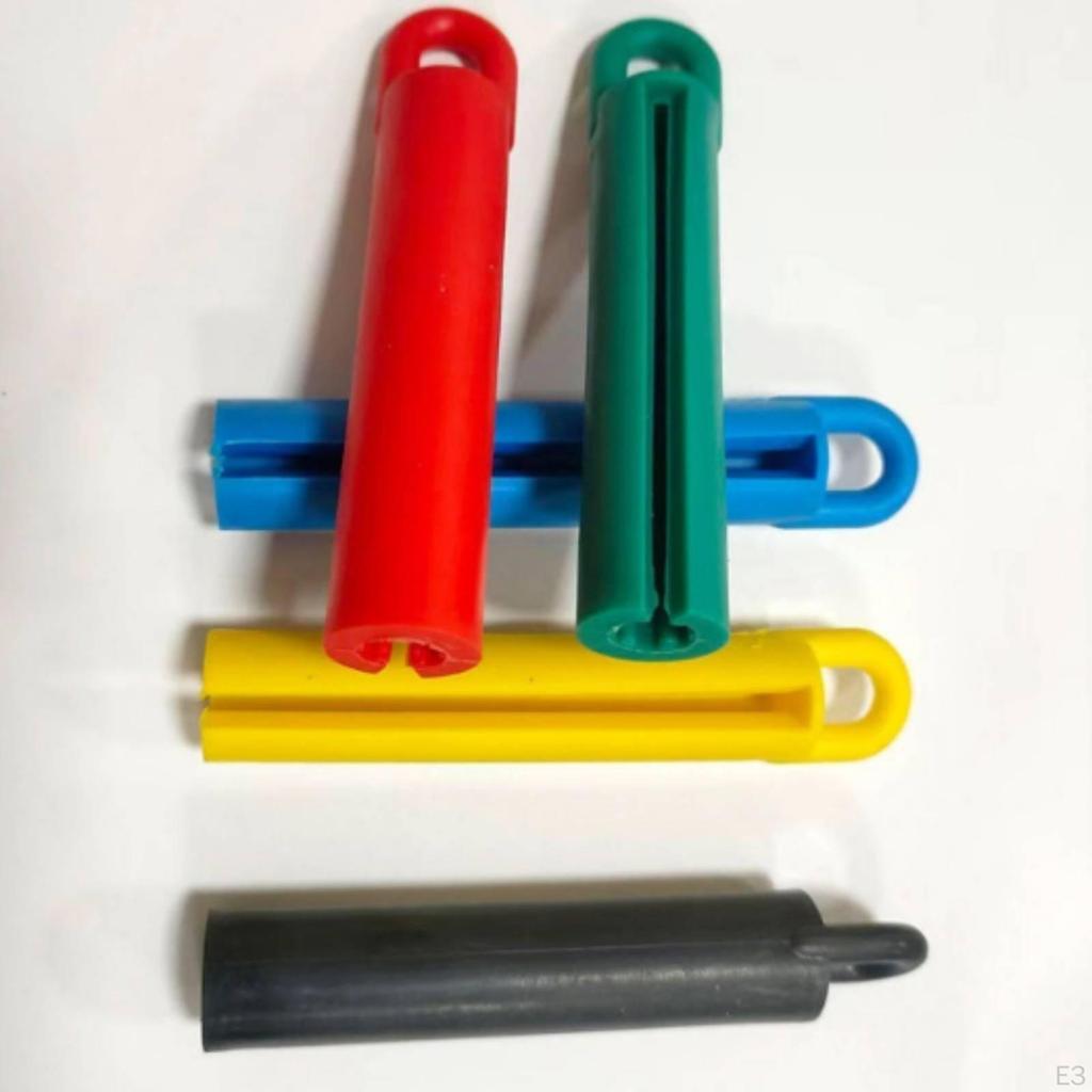 WeightActivatedFed Pool Cue Hanger | Vertical, with Hanging Loop, for Game Rooms Red