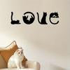 4pcs/set Cute Cat Metal Wall Decor - Abstract Home Wall Art for Room Decoration. Gothic Style, Ideal for Valentine's Day