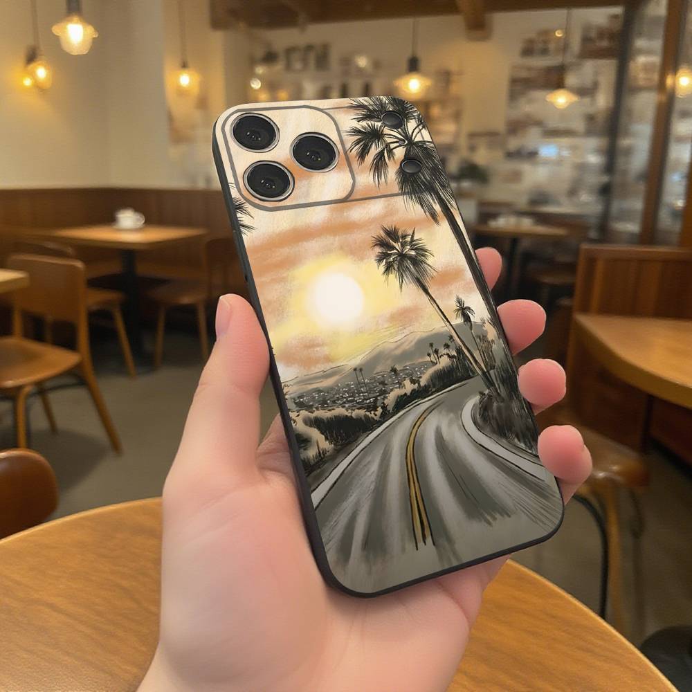 

Singer M-Morgan Wallen Wear-resistant Phone Case For iPhone 17,16,15,14,13,12,11,Pro,Max,Plus Black Soft Cover iPhone15plus