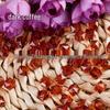 14mm Four-Sided Acrylic Square Beads for DIY Tissue Box Crafting