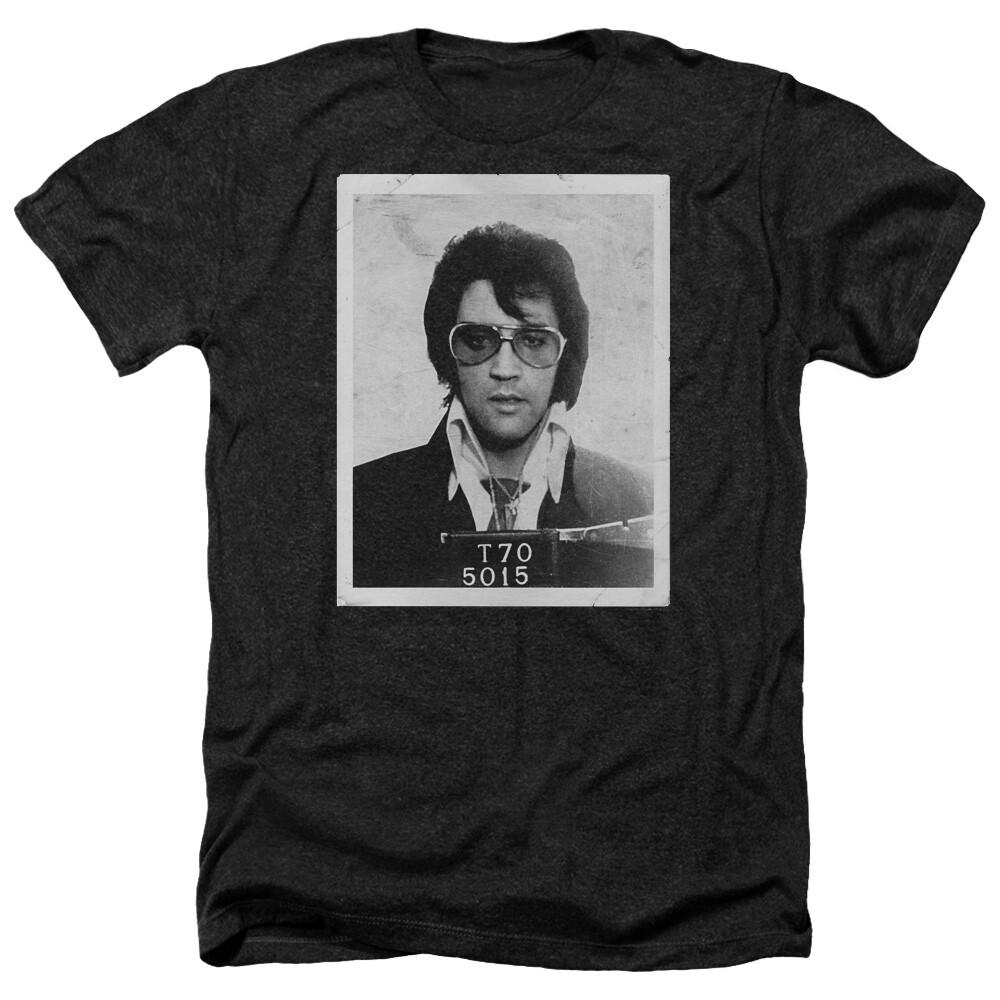 T-ShirtELVIS PRESLEY FRAMED Licensed Adult Men s Heather Band Tee Shirt SM-3XL XXXL