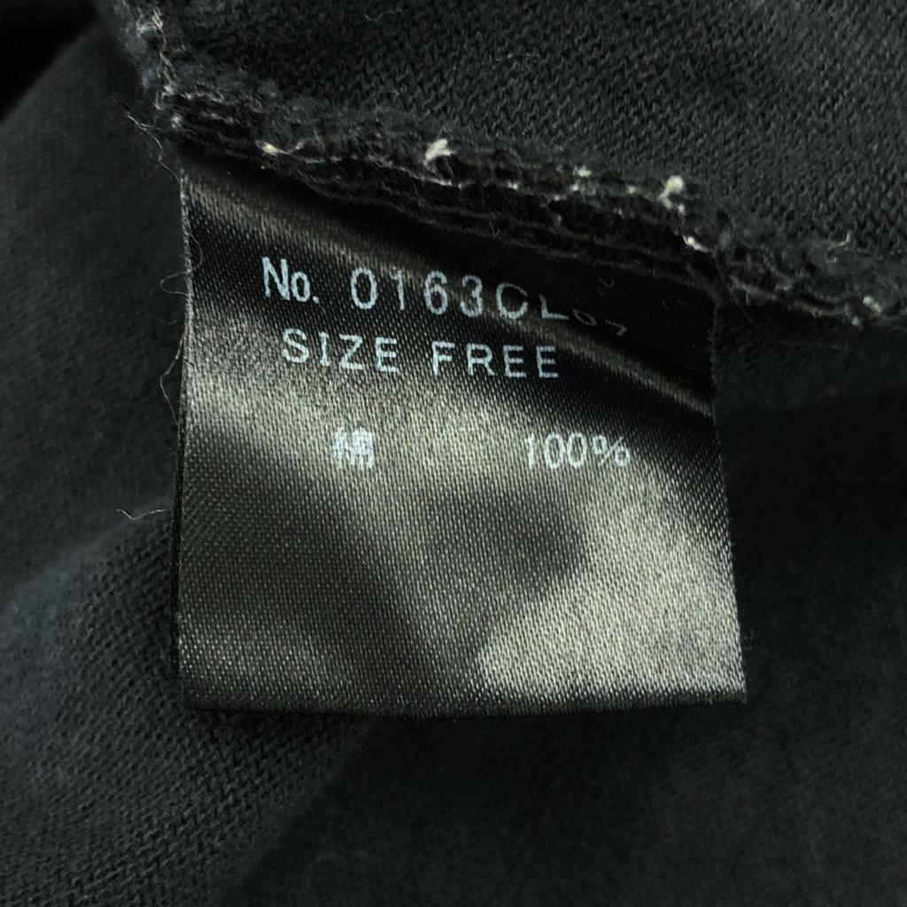 HYSTERIC GLAMOUR Logo embroidery Long sleeve turtleneck Cut FREE Ron T Men's Used