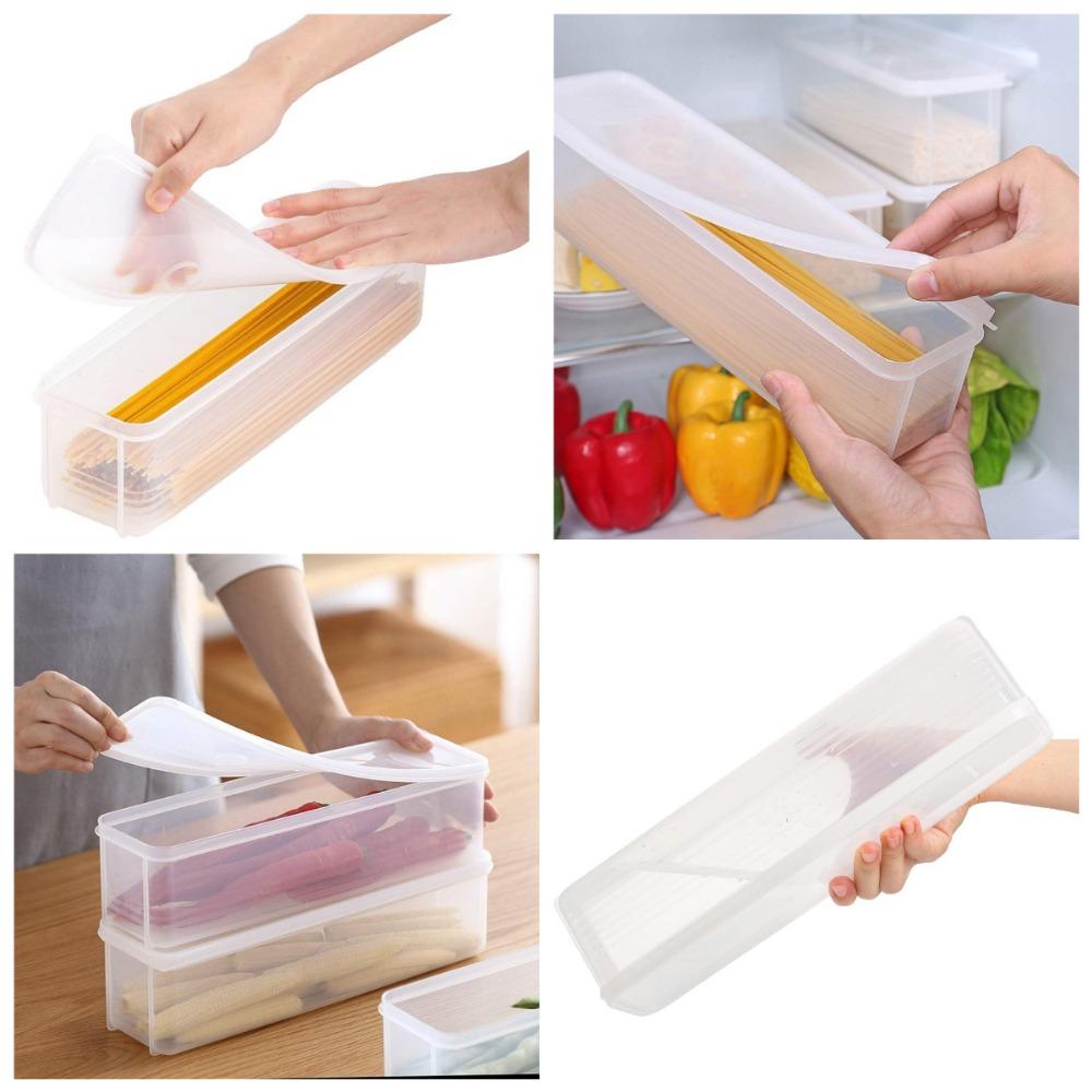 4 Pcs  Airtight Food Storage Containers Transparent Pasta Keepers With Lids For Kitchen Organization and Food Freshness Packing