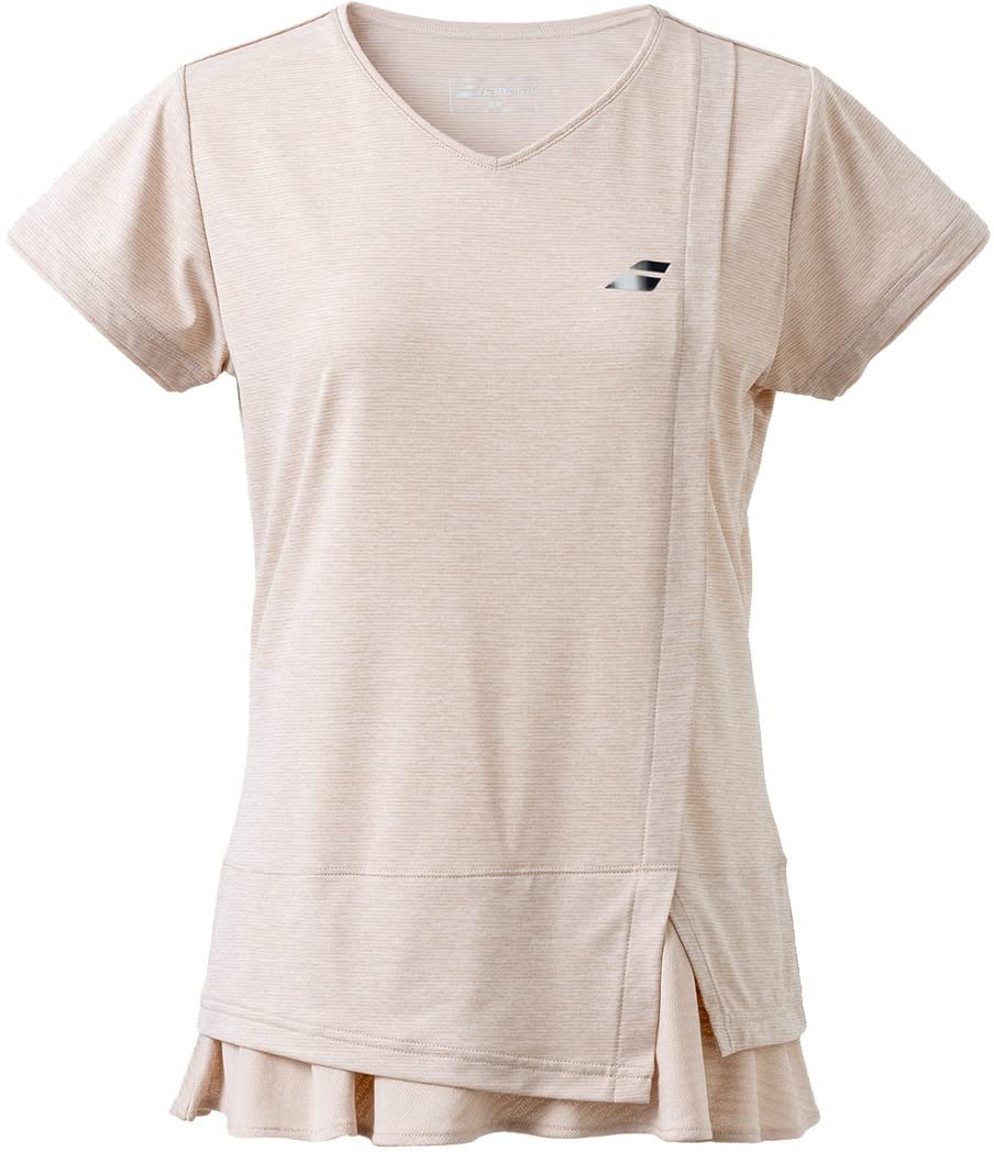 

Babolat VS Short Sleeve Tennis Shirt BWG3320 2023SS for Entry Women s [Eligible Bonus]