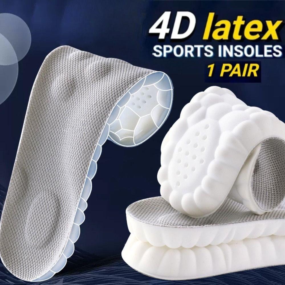 4D Massage Basket Shoe Sole Arch Support Shoe Pads Hot Cloud Soles  for Men and Women