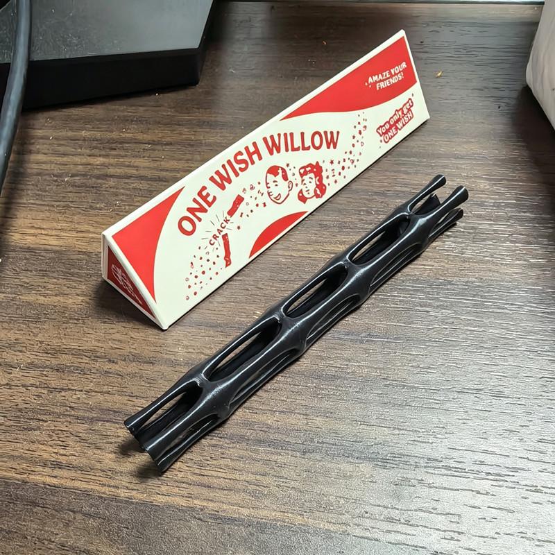 Creative 3D Printed Willow Wish Sticks Snap Design Plastic Wish-Making Sticks for Bridal Shower Party Favor Souvenirs