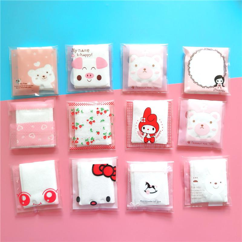 3-Pack Double-Sided Soft Cotton Makeup Remover Pads 3-Layer Cotton Pad