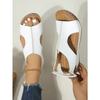 Women's Summer New Large-size Sandals Car Stitched Breathable Sandals