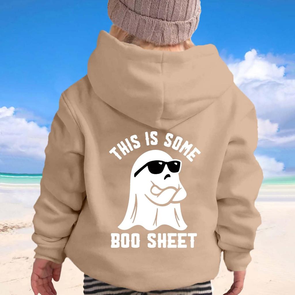 Children's Boys' Fashion Halloween Printed Hoodie Sweatshirt