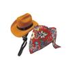Cat Hat Western Cowboy Hat Pet Dog Photo Cute Funny Headwear Small and Medium-sized Dogs Sun Protection Sun Hat