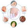 30Pcs Breathable Silicone Toe Caps Toe Protectors Washable Reusable XS/S/M 3Size