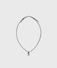 Youth Stone Pendant Necklace - Silver