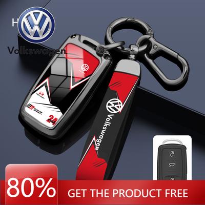 Para VOLKSWAGEN VW Liga de Zinco Capa Protetora para Chave Remota de Carro Para Volkswagen VW Polo Golf Passat Tiguan Beetle Caddy T5 Up Eos Ke