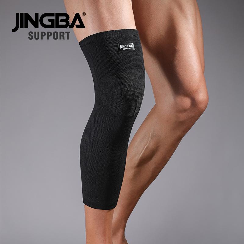 

1 Pc Men Women Lengthened Knee Support Sleeves 7640 L чорний
