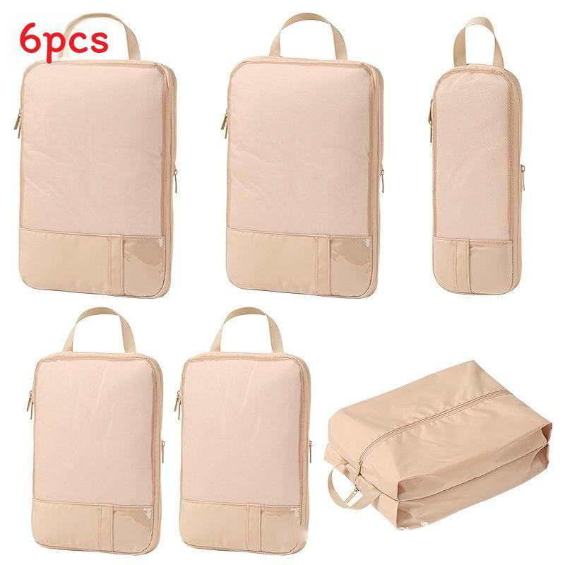 Travel Storage Organizer Set With Oxford Cloth For Packing And Moving