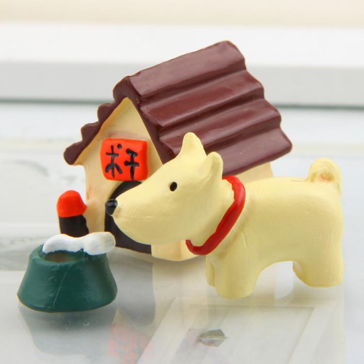 Miniature Pet Pvc Figurines Set With Cartoon Style For Gift Giving And Home Decor