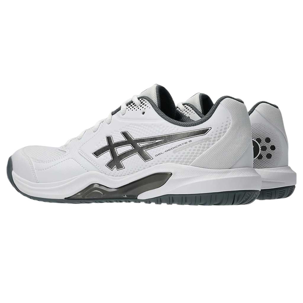 Asics Gel-Dedicate 9 Thick Sole Lace-Up Round Toe Low-Top Tennis Shoes Men sneakers 1041A545-100