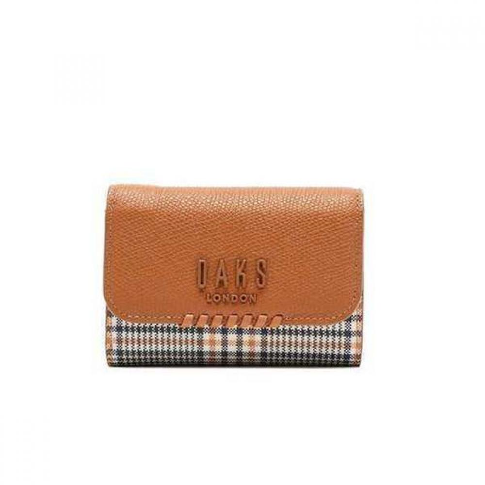 Daks Brown Check Wallet Dcwa0e624
