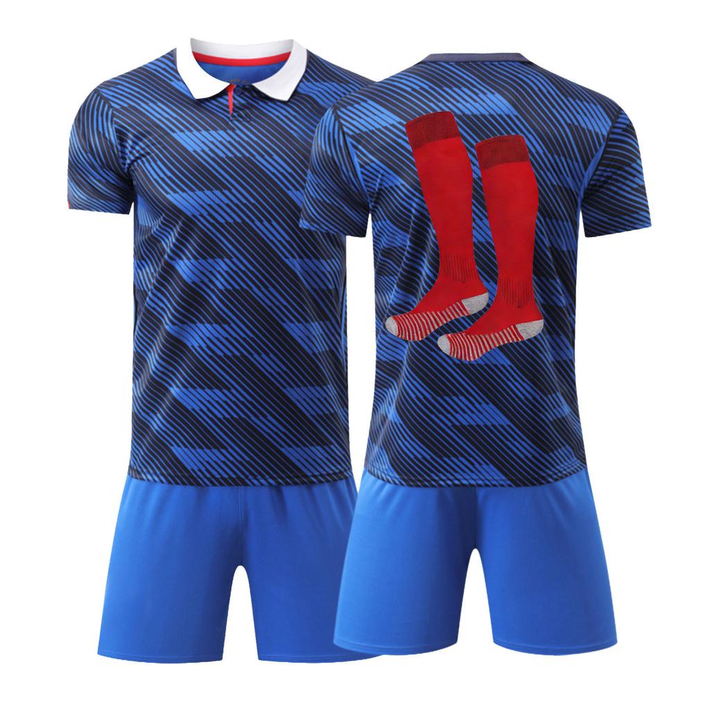 2526 Away Jerseys Sports Team Uniform Set Football Training Suit Set